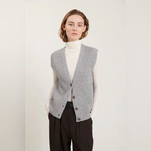 Basic Apparel Recycled Wool Vest - sz S